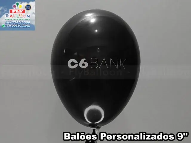 Balão personalizado para C6 Bank