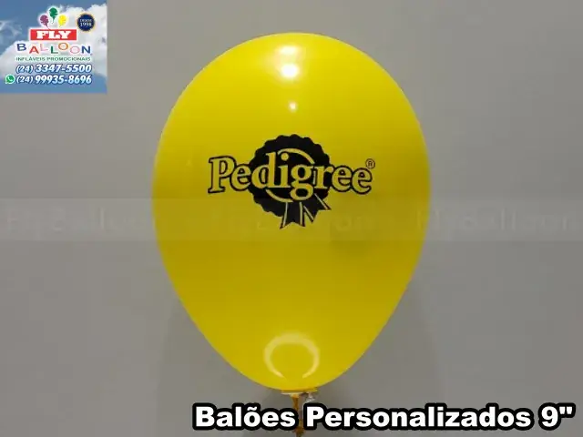 Balão personalizado para Pedigree